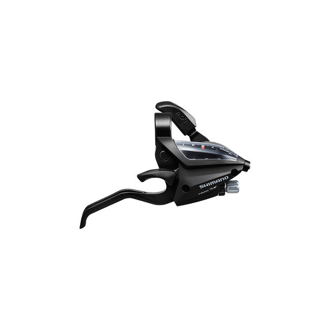 SHIFT/BRAKE LEVER SET, ST-EF500-2A, 3X7 SPEED, EZ-FIRE PLUS, 2F-ALLOY, FOR V-BRAKE, BLACK