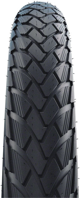 Schwalbe Green Marathon Tire - 26 x 2.00, Clincher, Wire, Black/Reflective, Performance Line, GreenGuard, TwinSkin, Addix
