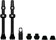 MUC-OFF V2 TUBELESS VALVE KIT - BLACK, 60MM, PAIR
