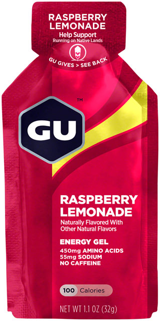 GU Energy Gel - Raspberry Lemonade, Single